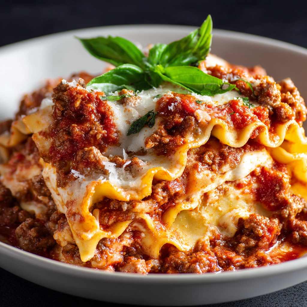 Crockpot Ravioli Lasagna
