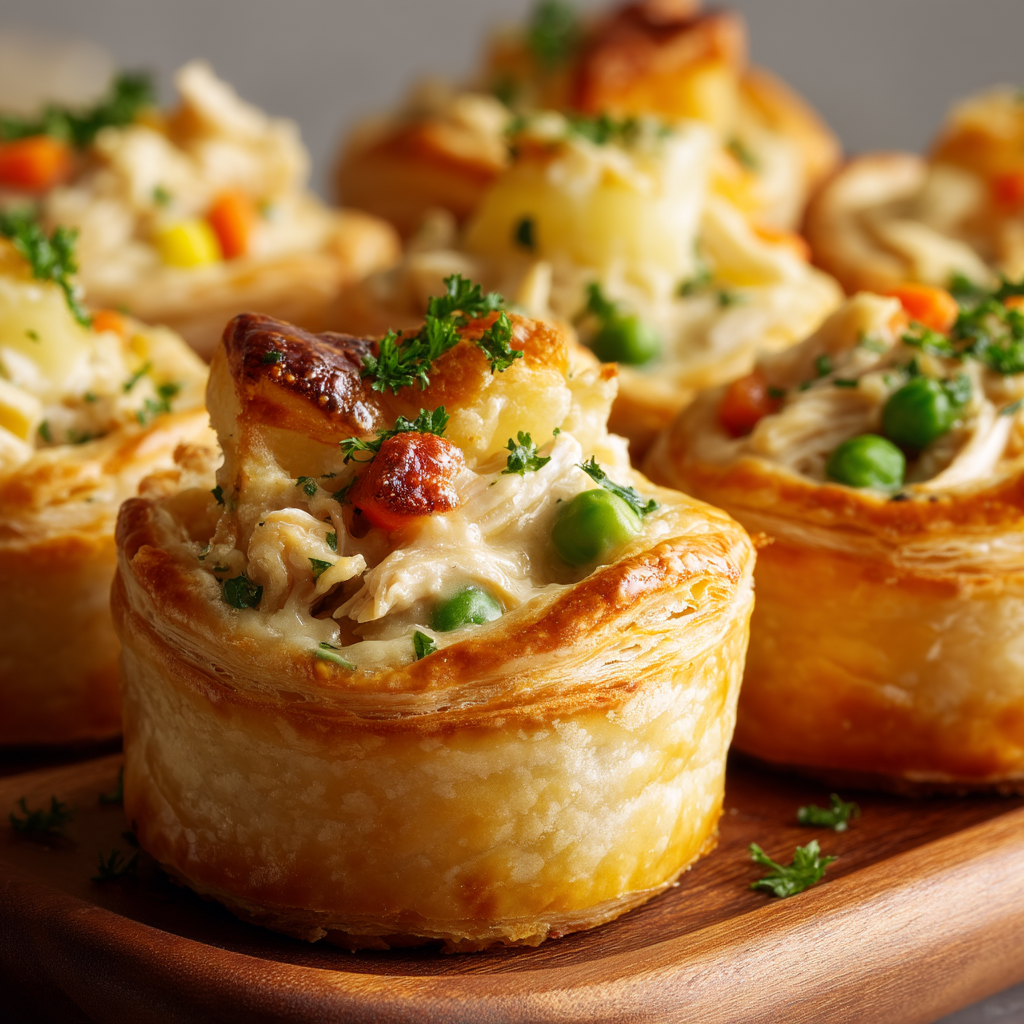 Mini Chicken Pot Pies