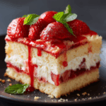Strawberry Éclair Cake