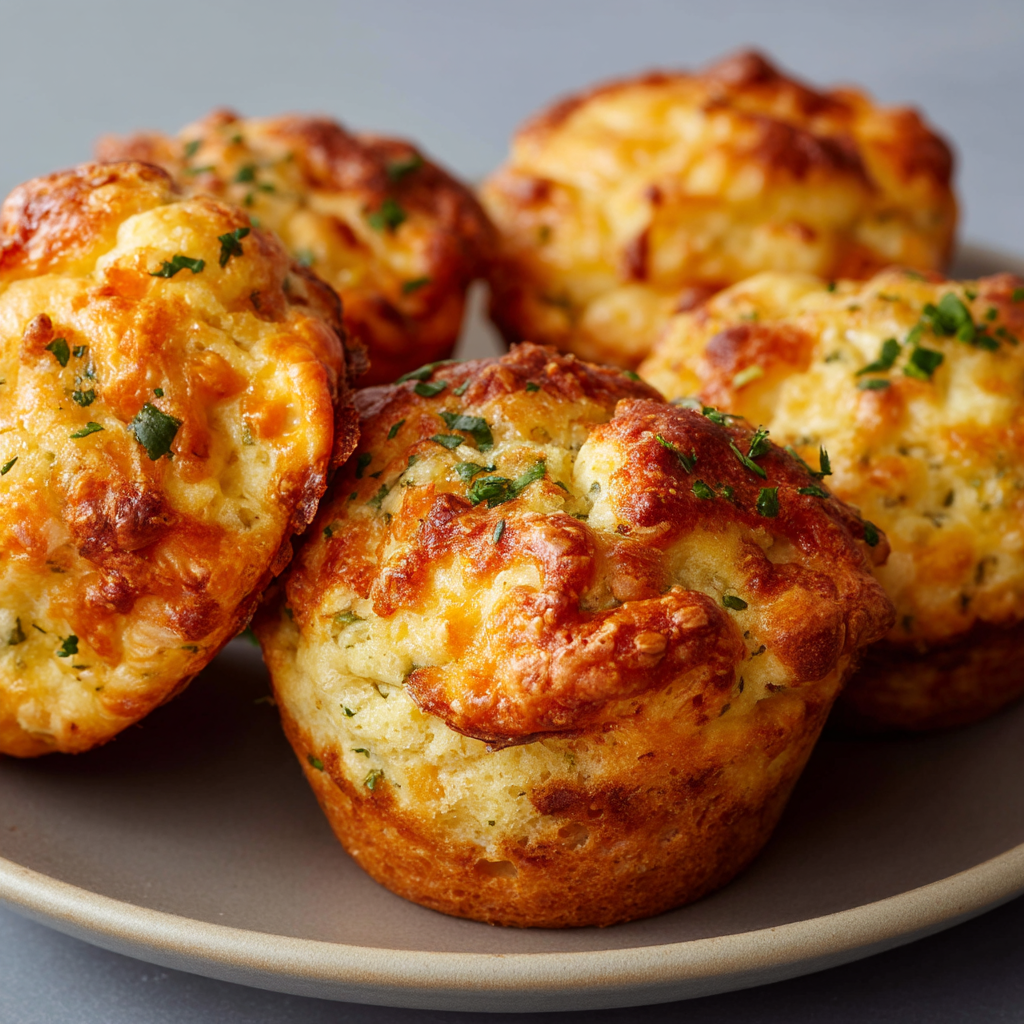 Delicious Cheese and Herb Muffins Recipe