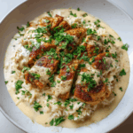 Creamy Smothered Chicken and Rice