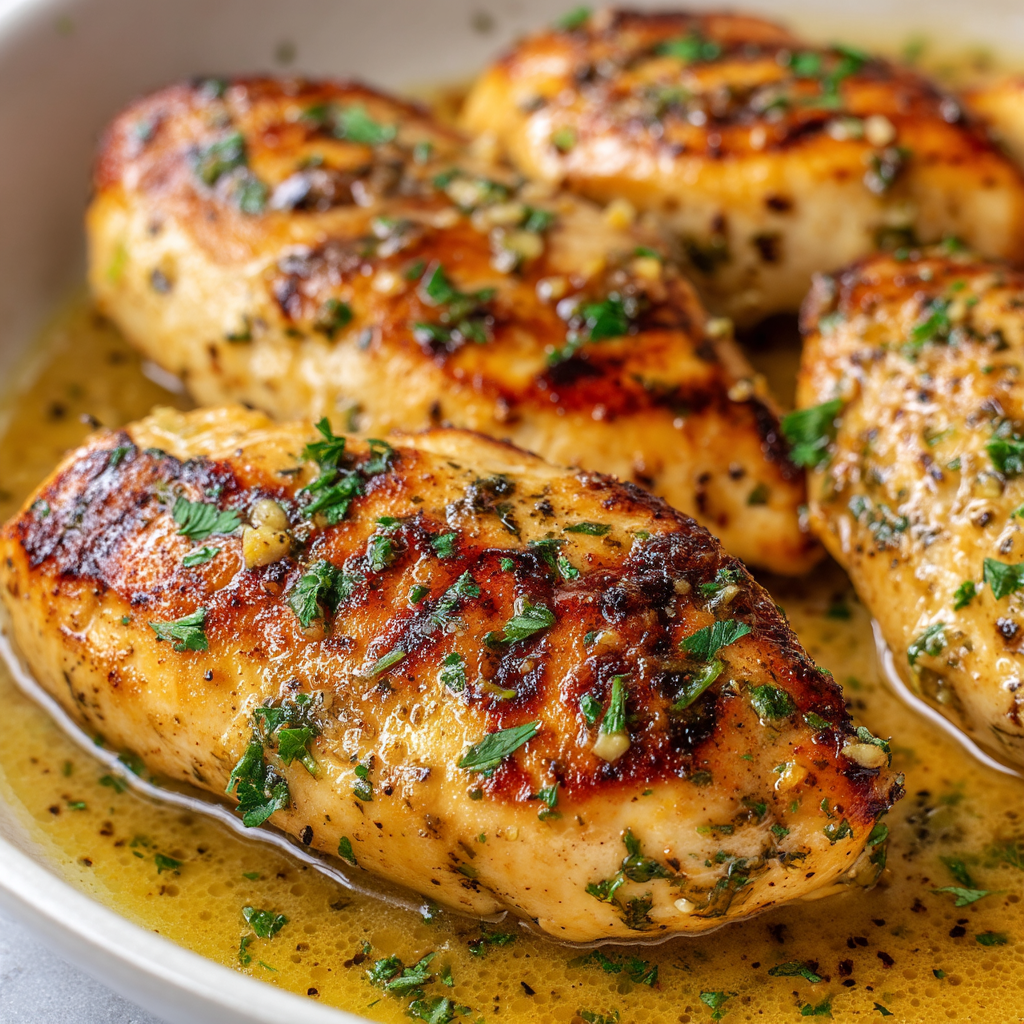 Quick and Easy Garlic Butter Chicken Recipe