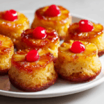 Mini Pineapple Upside Down Cakes