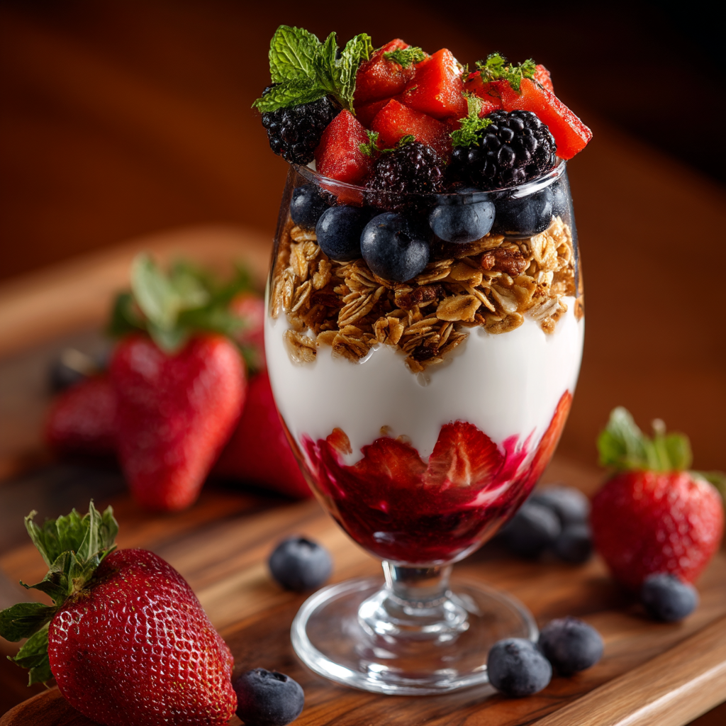 Spring Berry Parfait
