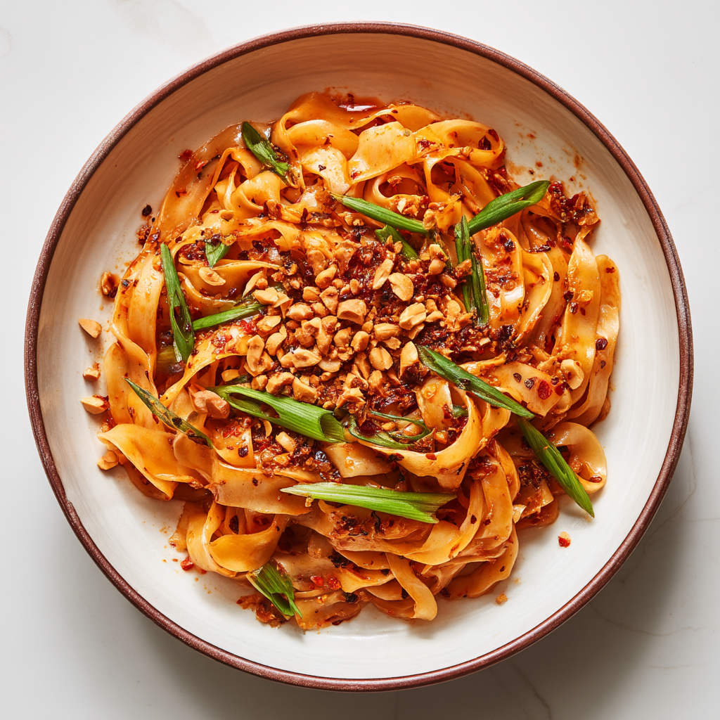 Quick and Easy 10 Minute Chili Oil Udon Noodles