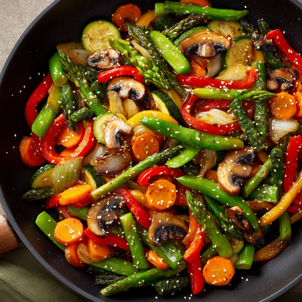 Delicious Spring Vegetable Stir-Fry Recipe