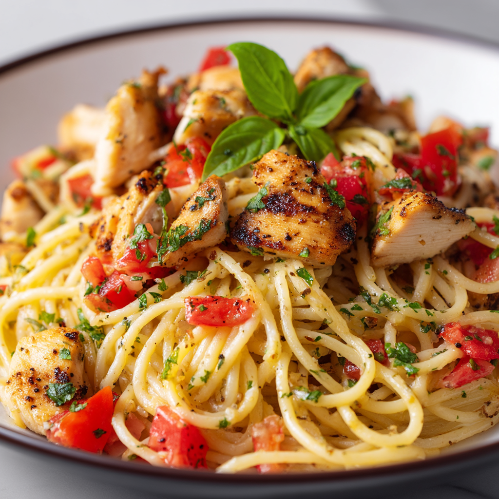 Easy and Delicious Chicken Spaghetti