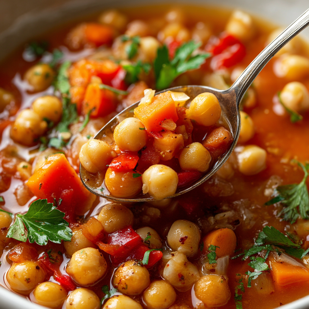 Chickpea Stew (Vegan, Gluten-free)