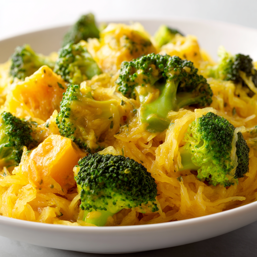 Vegan Spaghetti Squash Mac 'n Cheese