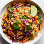 Easy Chickpea Thai Quinoa Salad