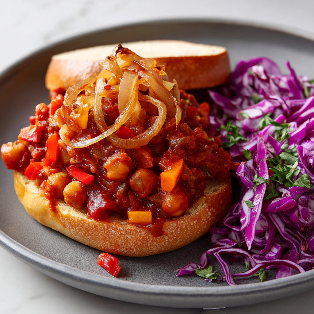 Chickpea Sloppy Joes
