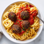 Vegan Spaghetti and Meatballs
