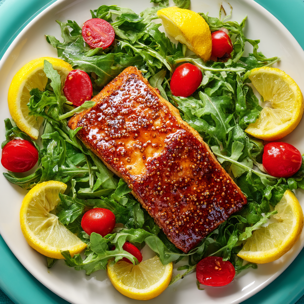 Maple Mustard Salmon Recipe