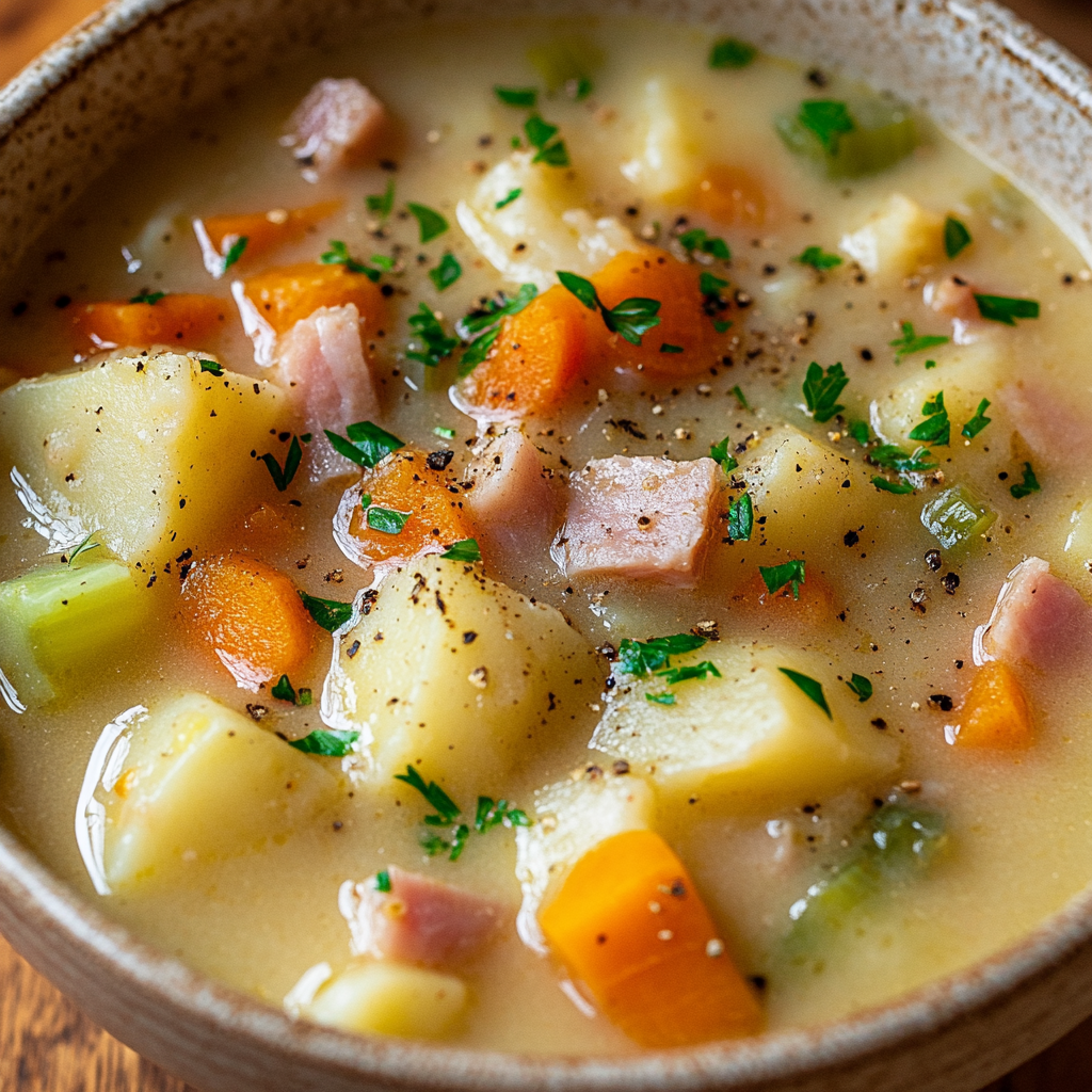 Creamy Ham and Potato Soup