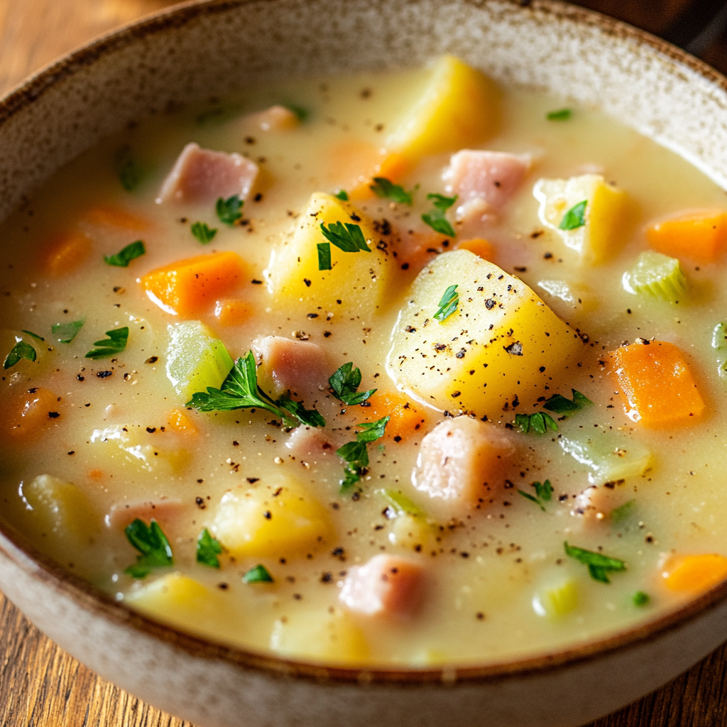 Creamy Ham and Potato Soup