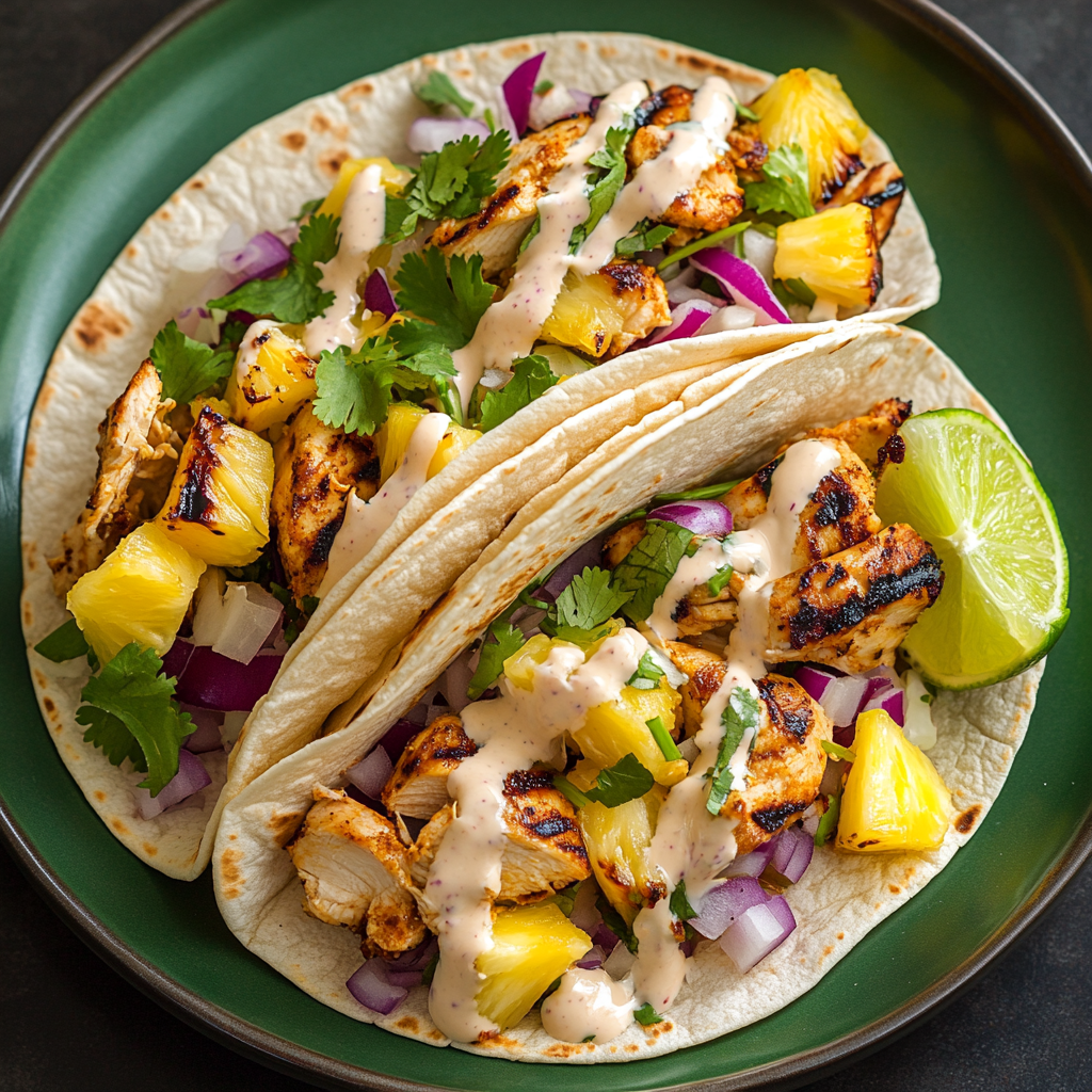 Jerk Chicken Tacos