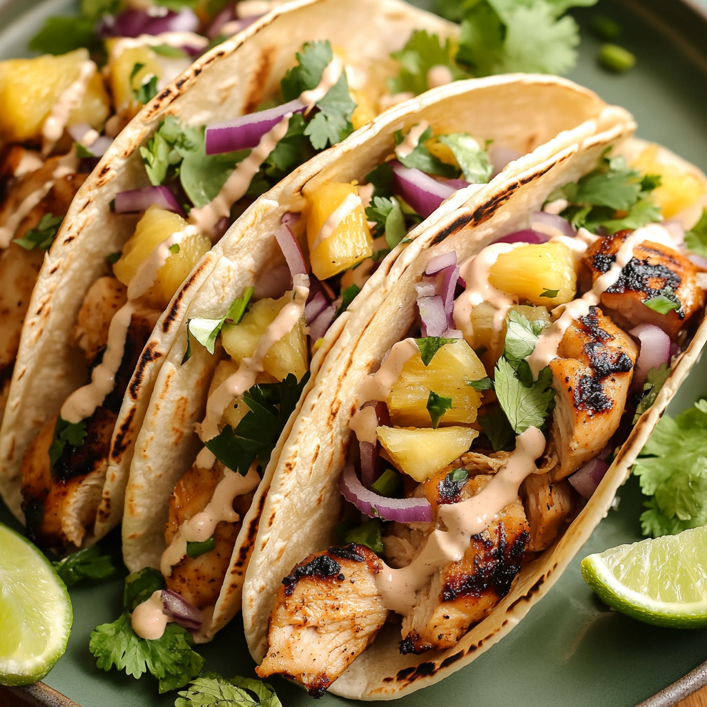 Jerk Chicken Tacos