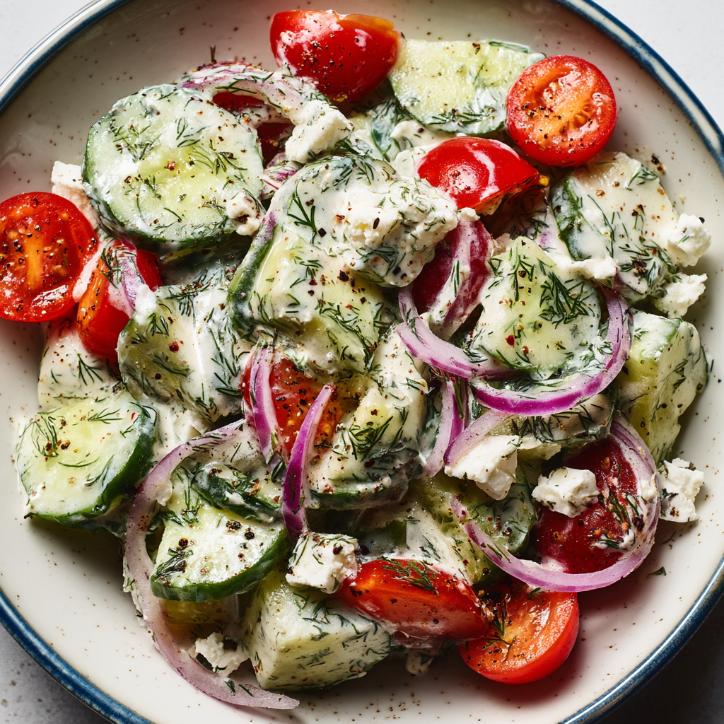 Easy Creamy Greek Yogurt Salad Dressing Recipe