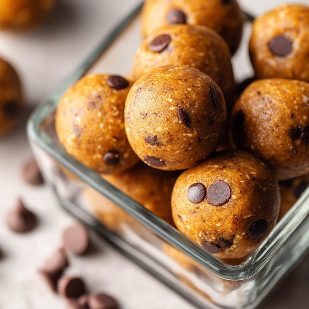 Chocolate Peanut Butter Cookie Dough Bites