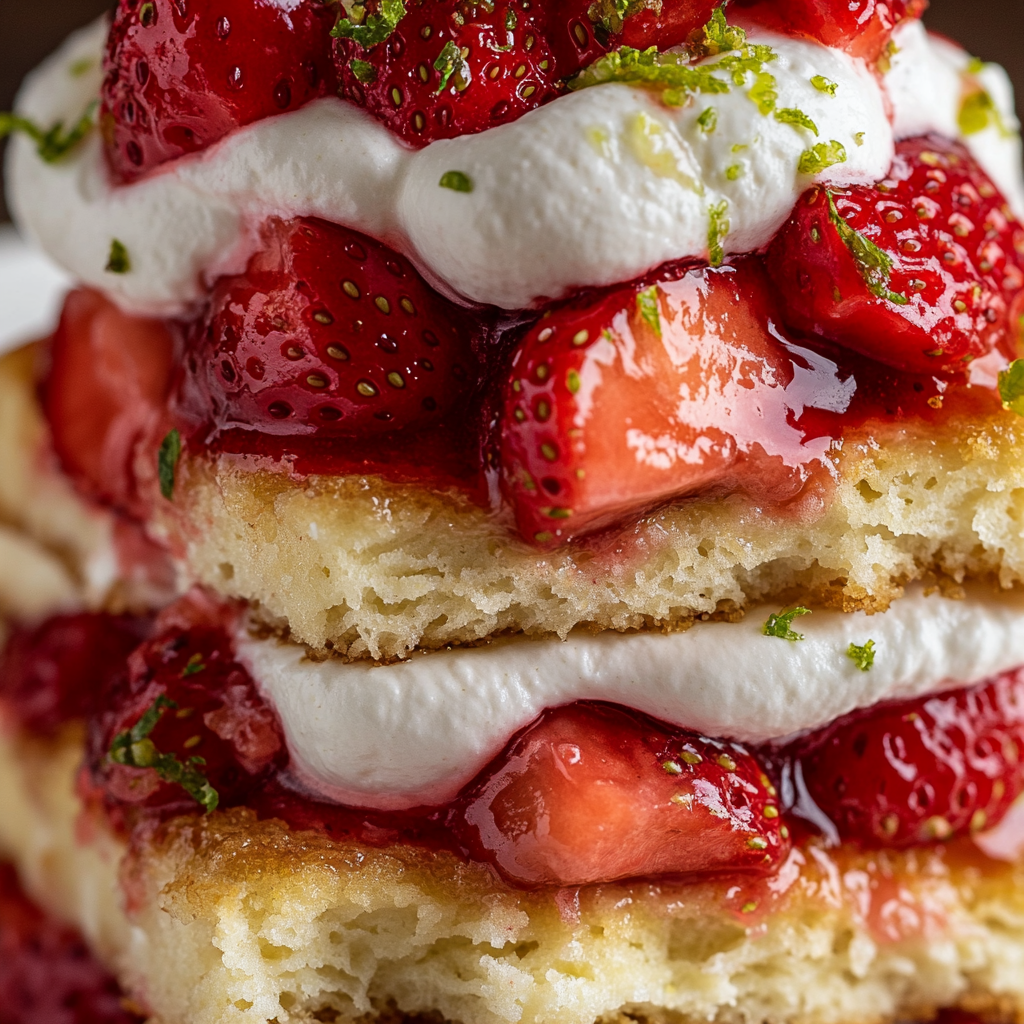 Homemade Strawberry Shortcake Recipe