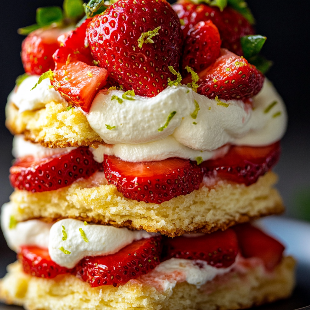 Homemade Strawberry Shortcake Recipe