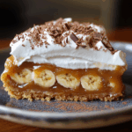 Banoffee Pie Recipe with Caramel and Cream