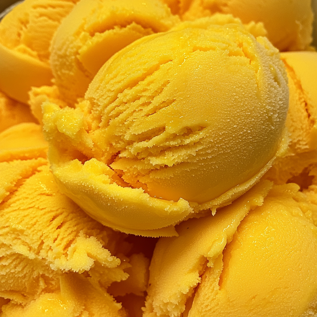 3-Ingredient Vegan Mango Sorbet