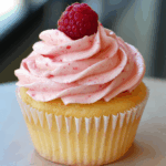 Lemon Cupcakes with Raspberry Buttercream Frosting Recipe