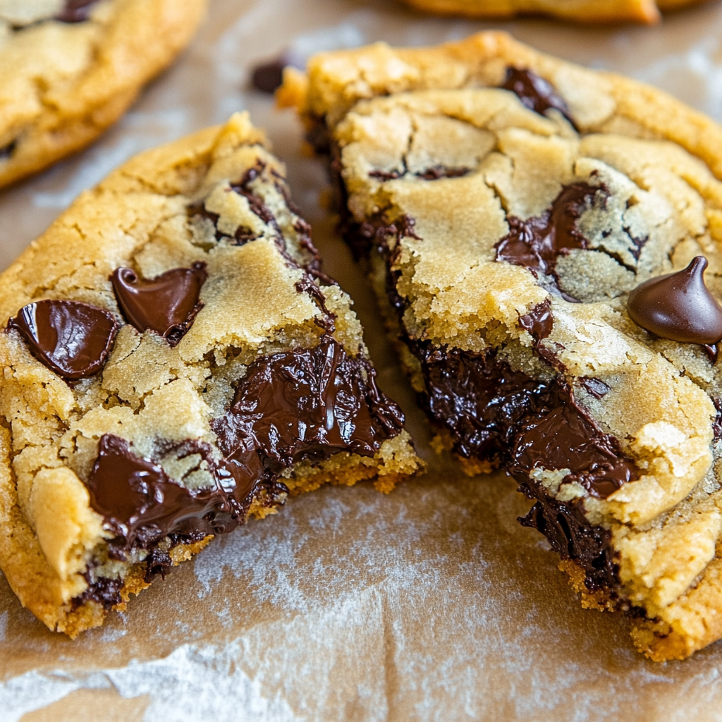 Soft and Chewy Chocolate Chip Cookies