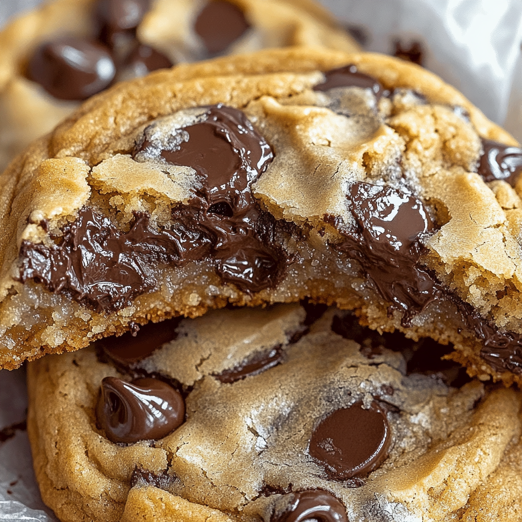 Soft and Chewy Chocolate Chip Cookies