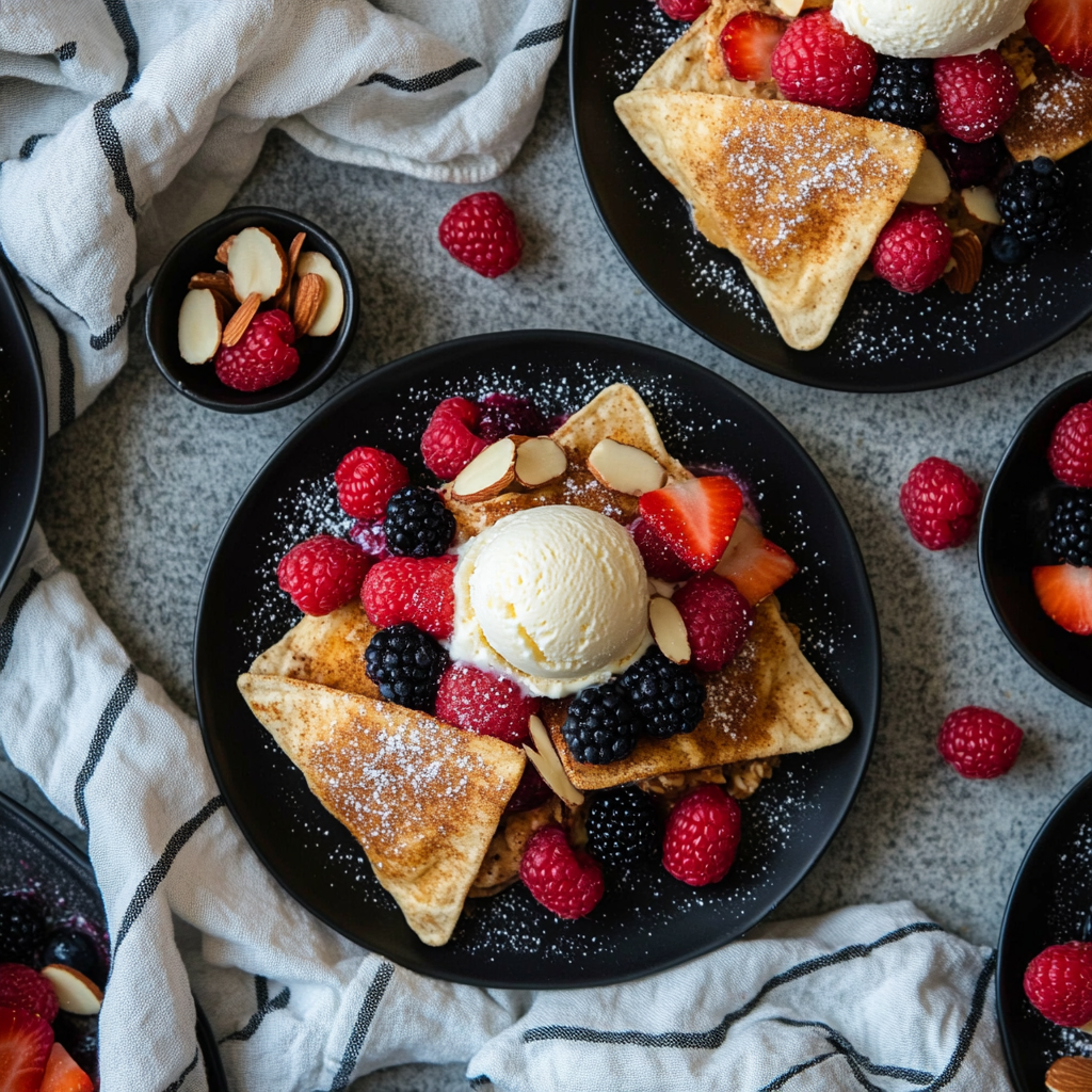 Easy Dessert Nachos