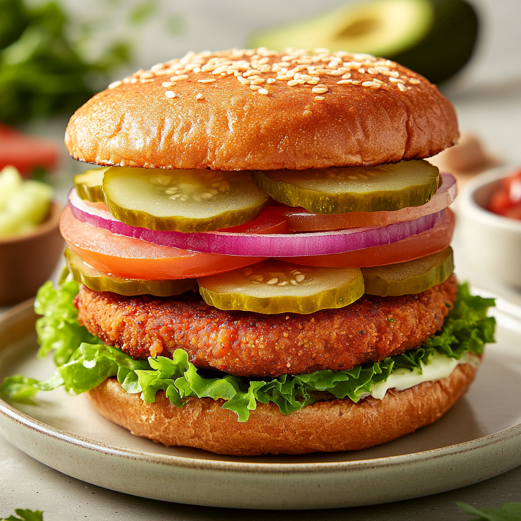 Vegan Black Bean Burger