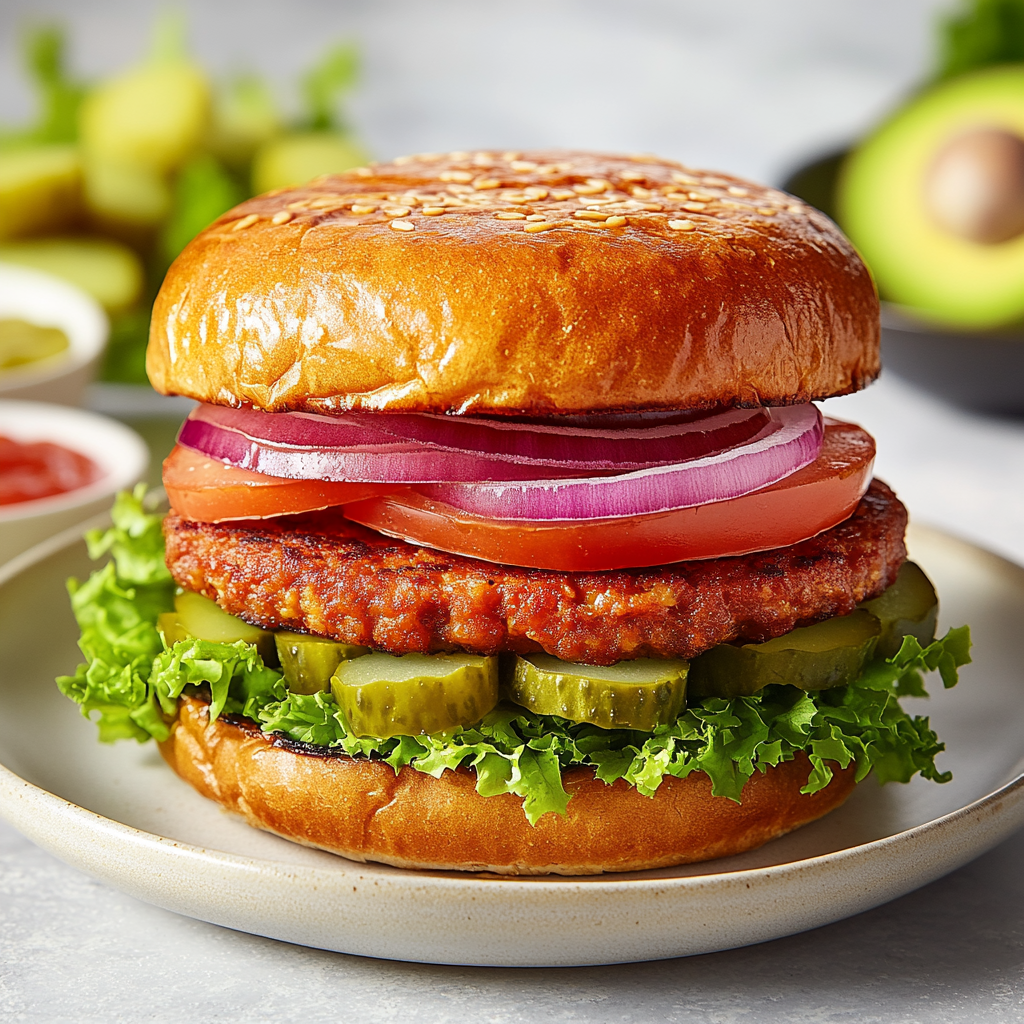 Vegan Black Bean Burger