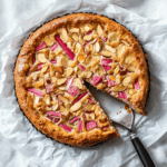 Norwegian Rhubarb and Almond Cake