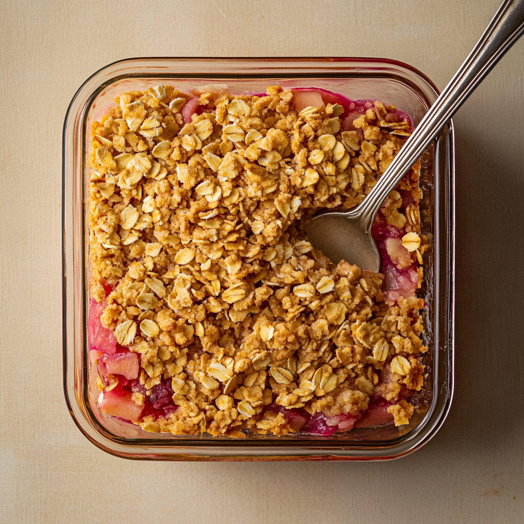 Rhubarb Crisp