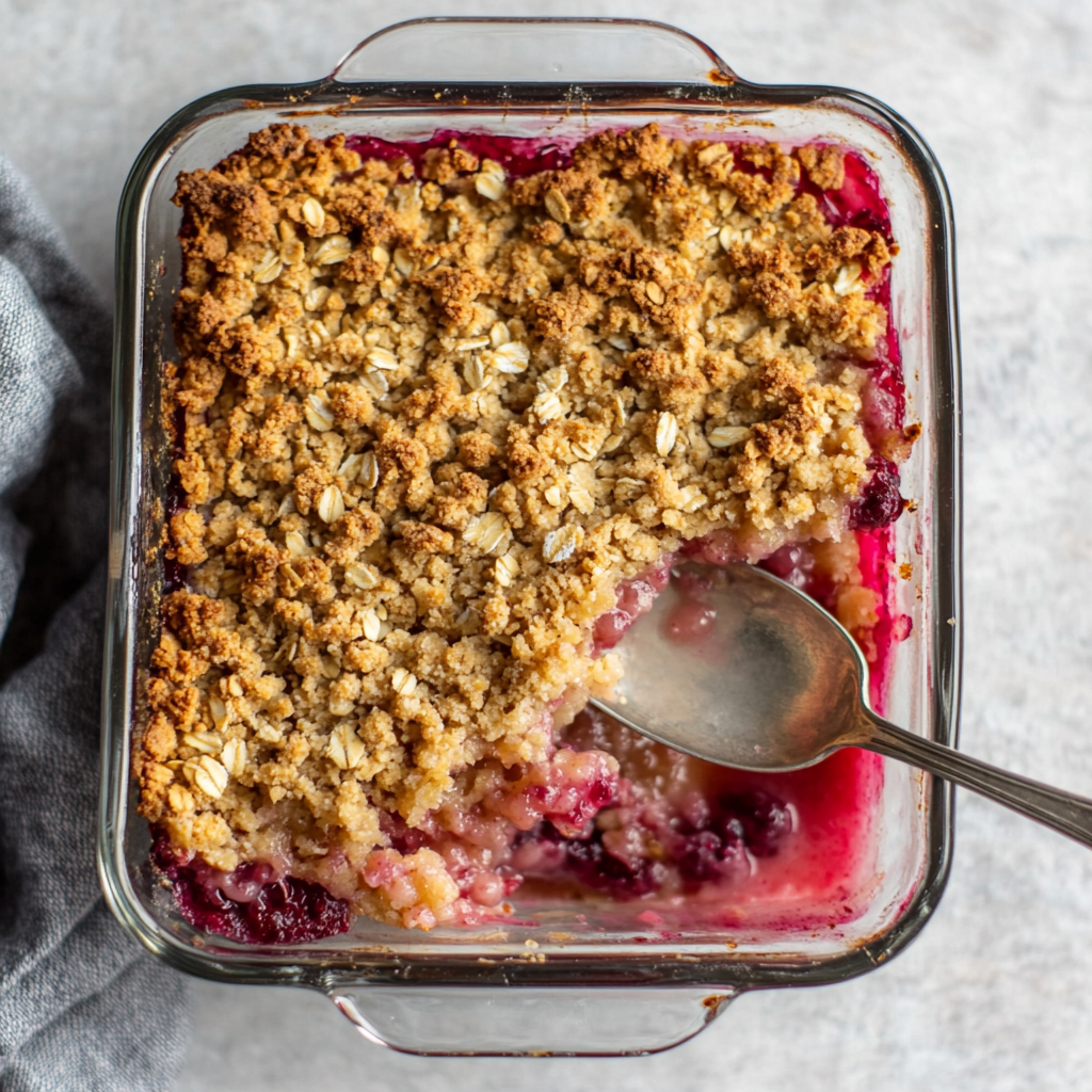 Rhubarb Crisp