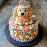 Doggy Birthday Cake