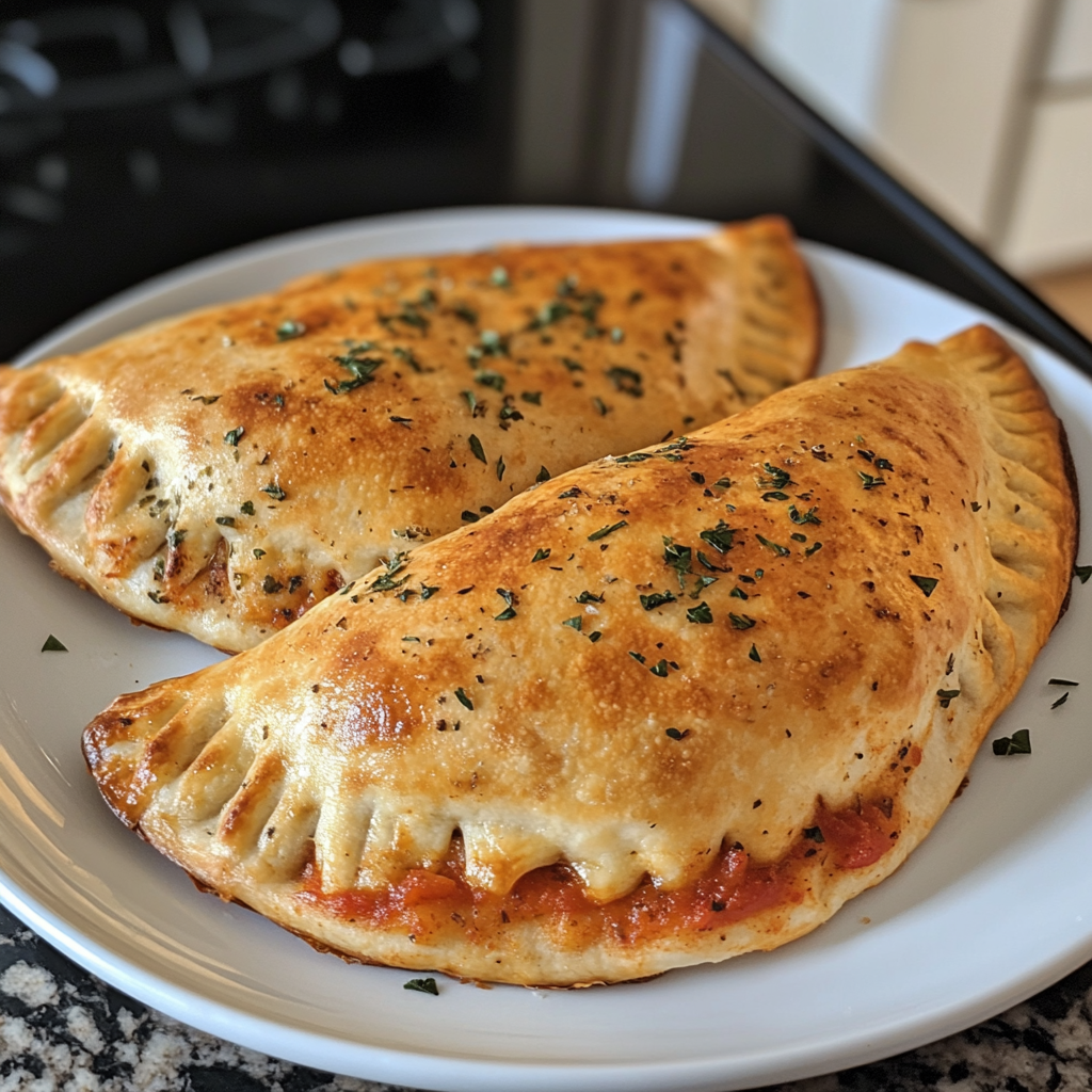 Air Fryer Calzones (Crazy Easy)