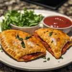Air Fryer Calzones (Crazy Easy)