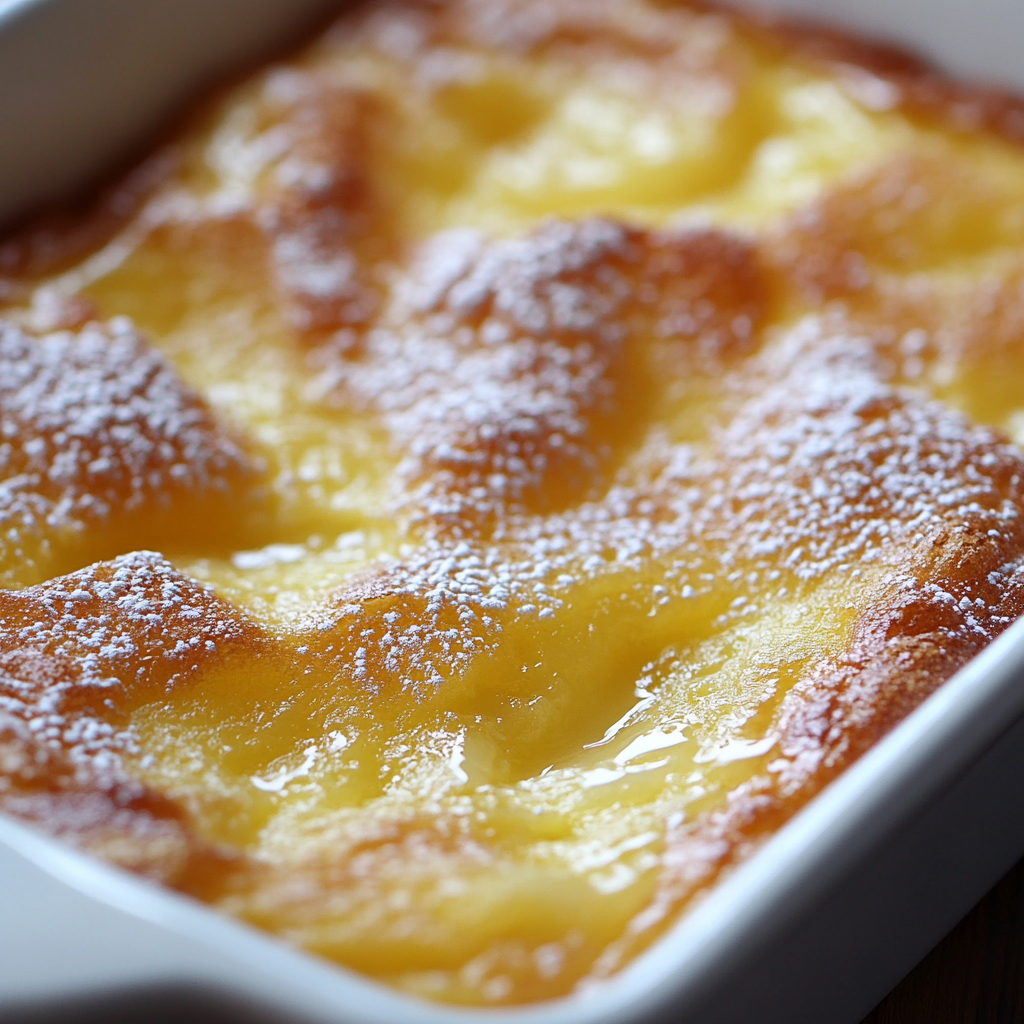Magic Lemon Cobbler
