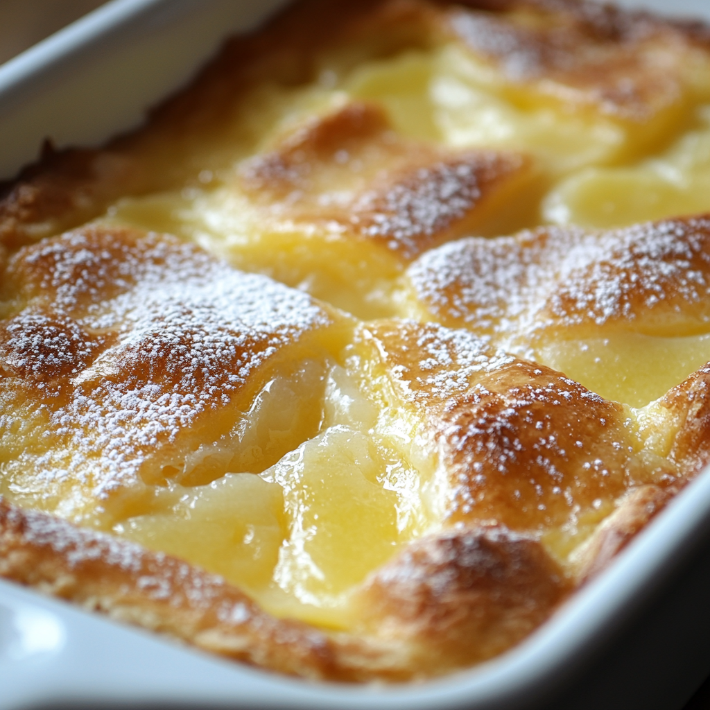 Magic Lemon Cobbler