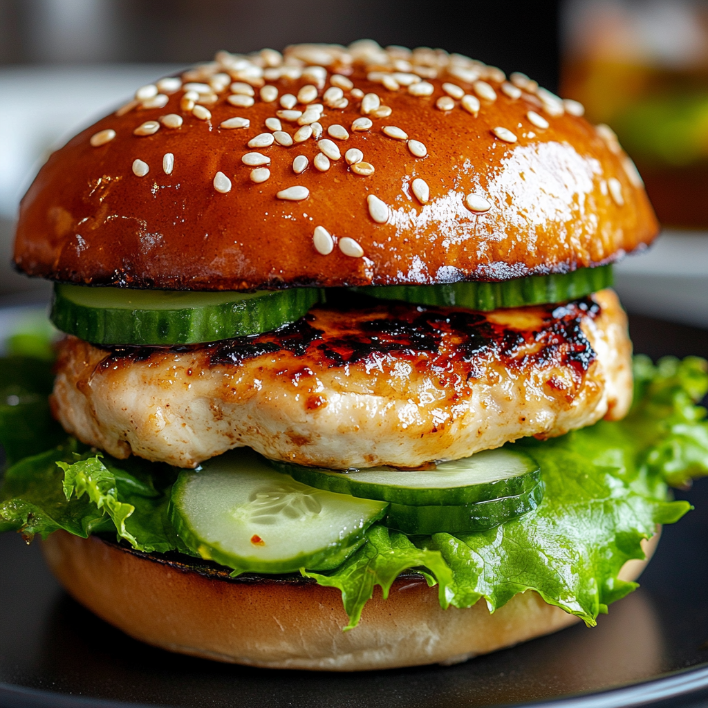 Chicken Dumpling Burgers Recipe