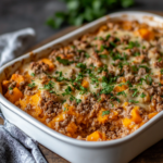Ground Turkey Sweet Potato Casserole