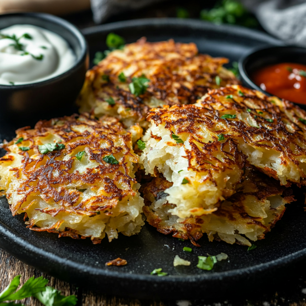 Crispy Cheesy Hash Browns