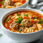 Italian Meatball Soup