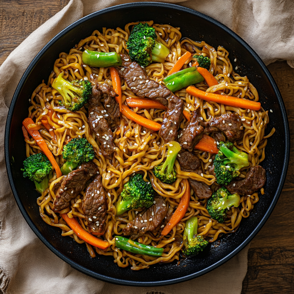 Beef Lo Mein Recipe