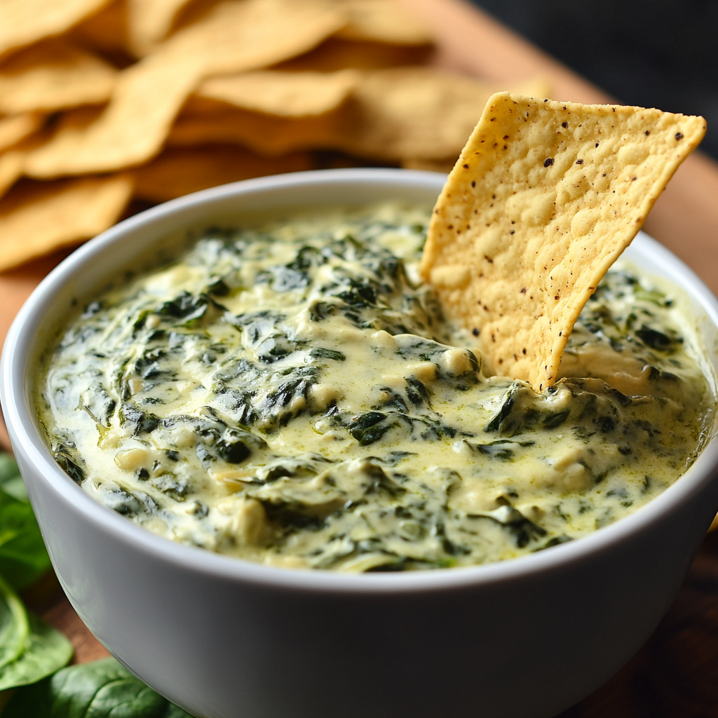 Air Fryer Spinach Dip