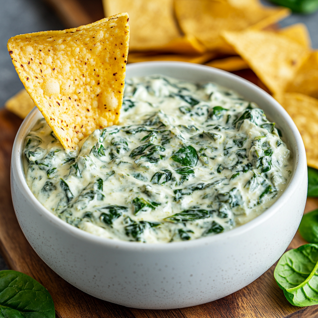 Air Fryer Spinach Dip