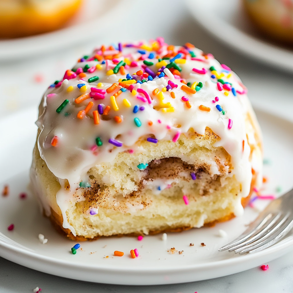 Funfetti Cinnamon Rolls
