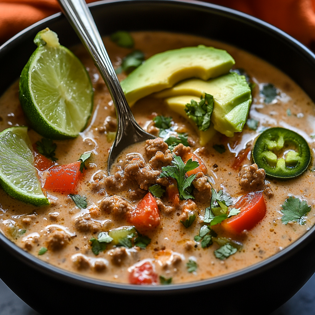 Creamy Taco Soup